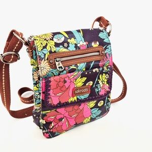 Sakroots Colorful Floral Crossbody Bag